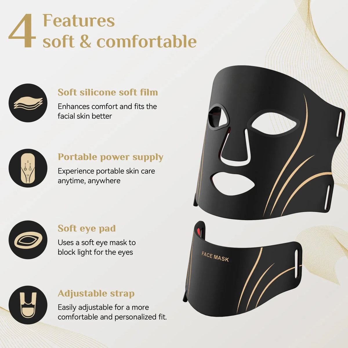 LED Photon Facial Beauty Mask